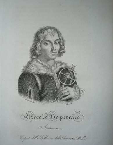Copernicus Nicolaus,engraving XIX c.