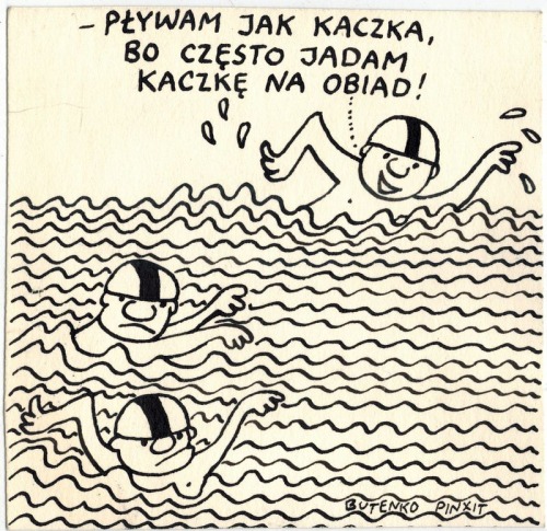 Butenko Bohdan: Pływam jak kaczka ...
