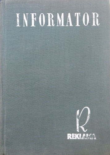 Kalendarz Informator 1958r.