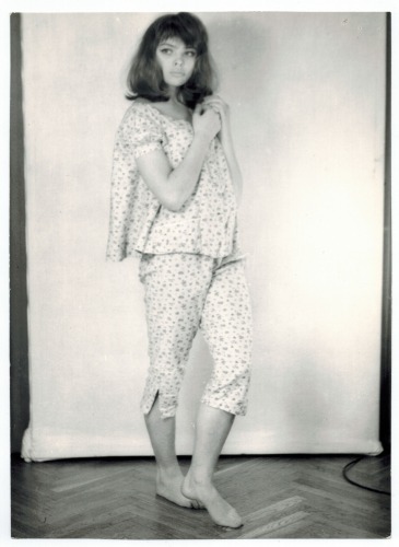 Barbara Kwiatkowska-Lass, zdjęcie w piżamie