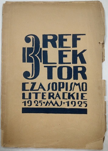 "Reflektor" - Maj 1925 Nr 3; 2 drzew. T.Kulisiewicza